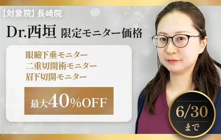 Dr.西垣 限定モニター価格