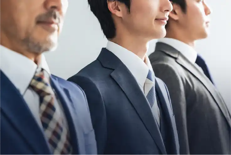 男性の施術実績も豊富。